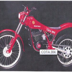 MONTESA COTA 304 Juego completo Pegatinas