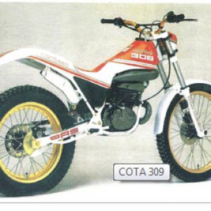 MONTESA COTA 309 Juego completo Pegatinas
