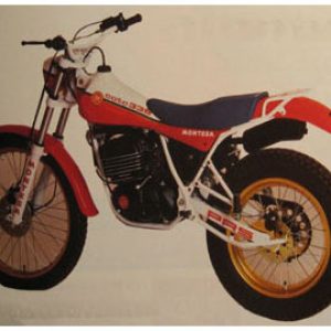 MONTESA COTA 335 Trial Excursión Juego completo Pegatinas