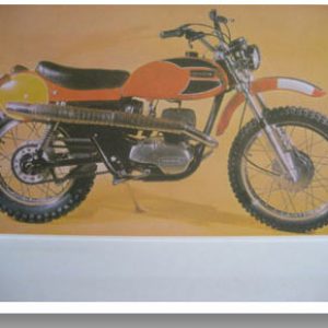 OSSA ENDURO E71-250 Juego Pegatinas