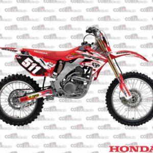 HONDA CRF250R 2004-2009 Kit completo Pegatinas