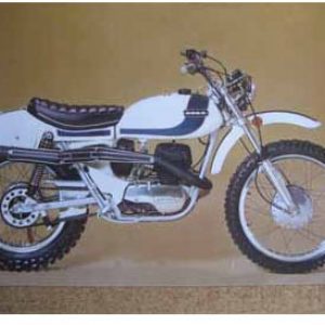 OSSA ENDURO E73-350 Juego completo Pegatinas