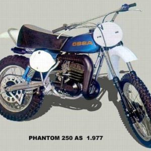 OSSA PHANTOM AS77 Juego Pegatinas