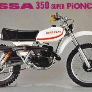 OSSA SUPERPIONEER 350 (1976-1977) Juego de Pegatinas