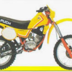 PUCH COBRA TT 82 Juego Pegatinas