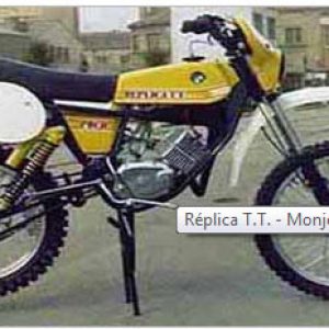 PUCH Réplica T.T. – Monjonell 80 Juego Pegatinas