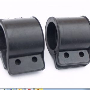BULTACO PURSANG MK11/12 Frontera Par de Soportes de goma para botella de Amortiguador trasero