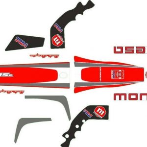 MONTESA COTA 315R Juego Pegatinas rojas  estilo 2004