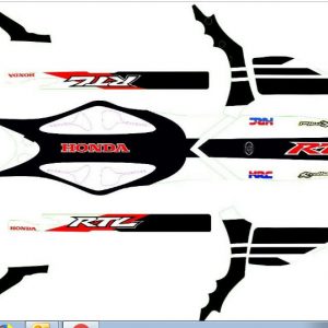 MONTESA 4RT/ HONDA RTL Juego Pegatinas completo
