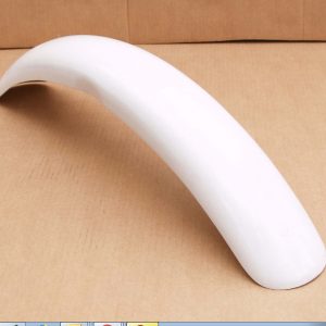 BULTACO PURSANG MK7, MK8 Guardabarro delantero en fibra de vidrio y estilo original y color avena gris