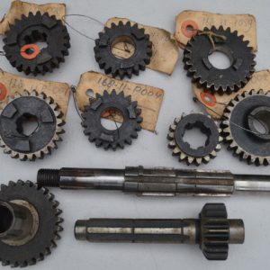 Bultaco Pursang MK9 250/360 – (modelos 167 y 168) Engranajes, ejes y horquillas selectoras recambios  caja cambios