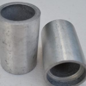 A pair of Bultaco Betor 35mm fork  lower damper rod support cylinder