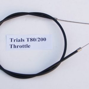 TRIAL Cable Acelerador para T80/200 Twist Grip a Dellorto