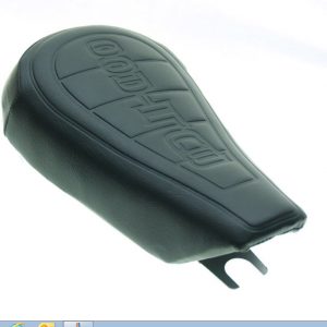 Asiento completo con funda de asiento en relieve de estilo genuino para adaptarse  Sherpa modelos 158/159, 182/183, 190/191 con tanque de gasolina de aleación aluminio