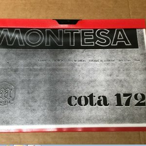 MONTESA COTA 172 Catalogo Piezas-Reproducción