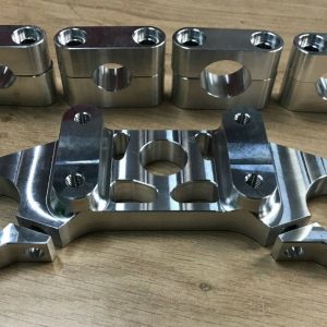 CTC YAMAHA TY 250/350 MONO (1984 – 1992) 7075 T6  TIJA Superior de aluminio ligero