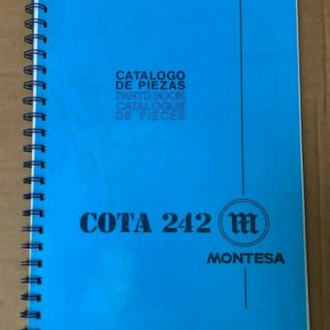 MONTESA COTA  242 Catalogo piezas . Reproduccion