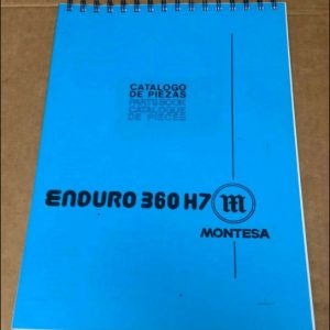 MONTESA ENDURO 360 H7 Catalogo Piezas-Reproducción