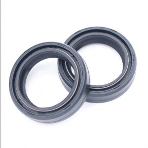 Un par de sellos de horquilla Yamaha TY 175