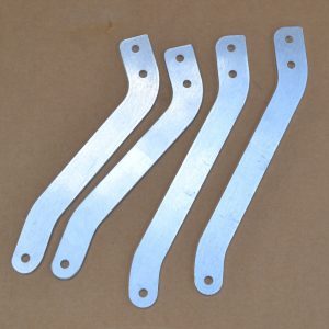 BULTACO SHERPA Y ALPINA  4 Soportes de aluminio para Guardabarros delantero