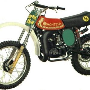 MONTESA CAPPRA 250VB-1977 Juego Pegatinas