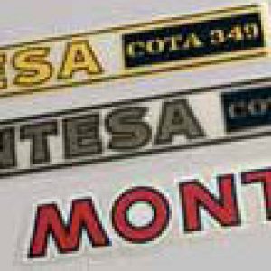 Adhesivo Horquilla Montesa Cota 349