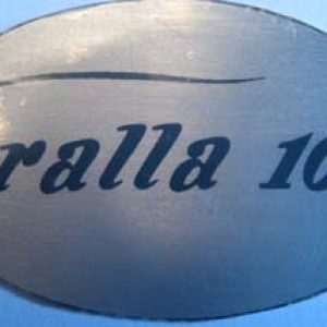 Escudo Metal BULTACO TRALLA 102