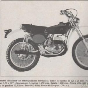 BULTACO FRONTERA 74 (174-2ª serie)Decals
