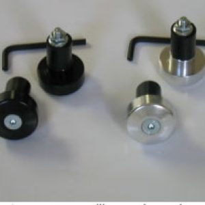 Juego 2 contrapesos Manillar universal en aluminio