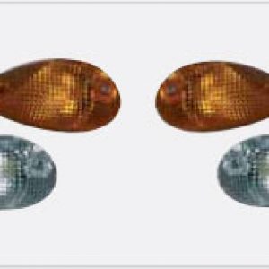 Cristales para Intemitentes traseros izq. o dcho en color ambar o blanco adaptables a PIAGGIO LIBERTY 50 / 125