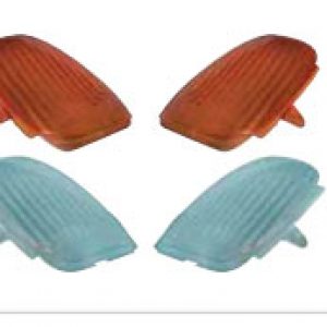 Cristales recambio amber y blanco para Intermitentes traseros  adaptable a YAMAHA NEO’S 50 / 100.