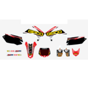 Kit Adhesivos D’Cor Visuals Equipo Geico Honda