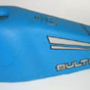 Depósito Bultaco Sherpa Azul original, con serigrafia