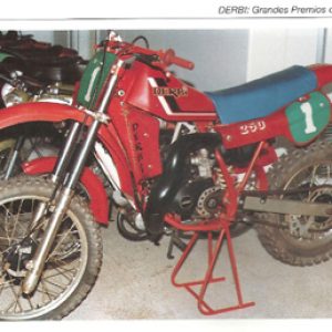 DERBI 250 Cross Juego Pegatinas
