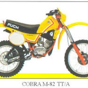 PUCH COBRA TT82 Kit Pegatinas
