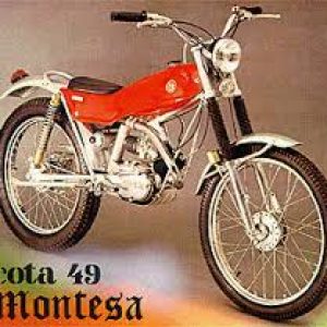 MONTESA COTA 49 Juego de Pegatinas