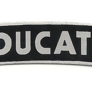 DUCATI DU16 (placa metálica para asiento)