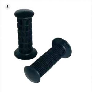 Juego Empuñaduras Clásicas 22 mm. negras