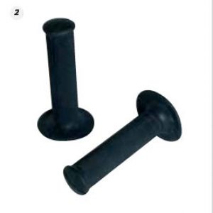 Juego Empuñaduras clásicas de Goma 24 mm