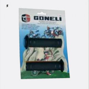 Juego Empuñaduras Trial negras 22-24 mm. Balona 46 m con blisterm.