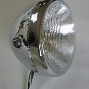 Faro cromado custom universal (homologado)