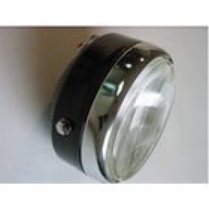 Faro Negro brillante optica Marchal homologado