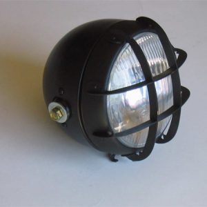 Faro negro mate rejilla negra Bultaco Sherpa (Homologado)