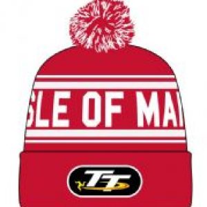 Red Bobble Hat- Gorro rojo con borla