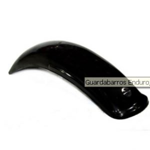 Guardabarros Enduro / Cross trasero negro