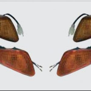 Cristal recambio para Intermitentes delantero ambar o ahumado adaptable a  YAMAHA jog 50 / 80 R.