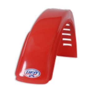 Guardabarros delantero UFO universal rojo para MAICO