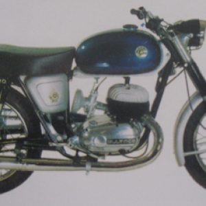 BULTACO MERCURIO 175 serie 22-1 (175 y 200 cc USA) depósito azul Pegatinas