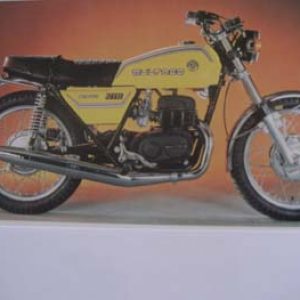 BULTACO METRALLA GTS-203 Juego Completo de Anagramas