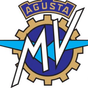 MV AGUSTA escudo depósito ciclomotores